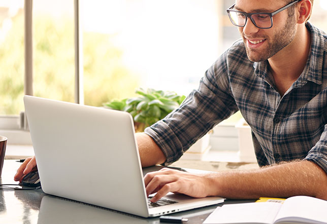 Client accessing documents online